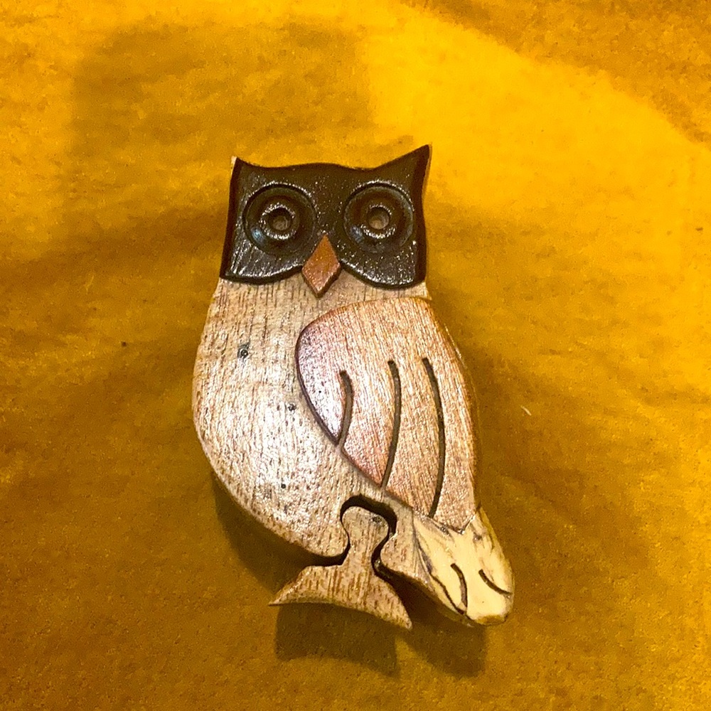 Owl Puzzle Jewelry Box